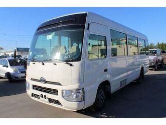 toyota coaster 2025 toyota coaster high-roof 30-seater 4.2l 6-cyl diesel m/t rwd export only