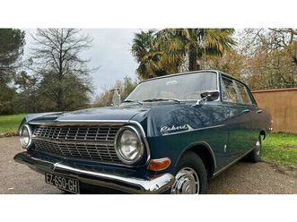 1964 opel rekord bleu manuel, 4 vitesses conduite à gauch...