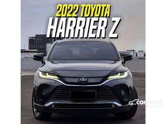 2022 toyota harrier 2.0 suv z premium sound black hitam harier