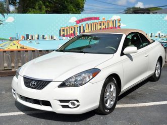 2008 toyota solara se v6 2dr convertible 5a