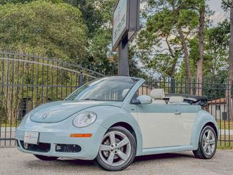 2010 volkswagen new beetle convertible final edition pzev