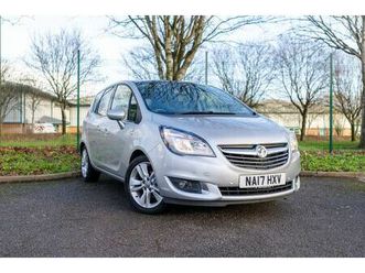 2017 vauxhall meriva 1.4i 16v turbo se (120ps)