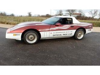 1986 chevrolet corvette rouge foncé manuel, 7+ vitesses c...