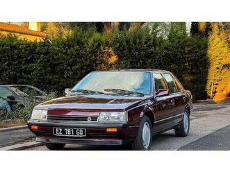 1987 renault 25 rouge foncé manuel, 5 vitesses conduite à...