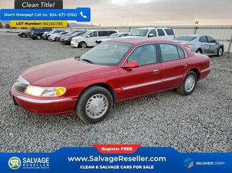 1998 lincoln continental
