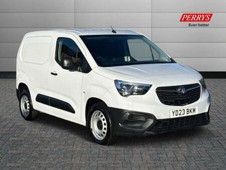 2023 vauxhall combo 2300 1.5 turbo d 100ps h1 prime van panel van diesel manual