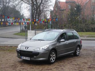 peugeot 307 sw 1.6 diesel, panorama dach, bez korozji, ważne oplaty chorzów • olx.pl