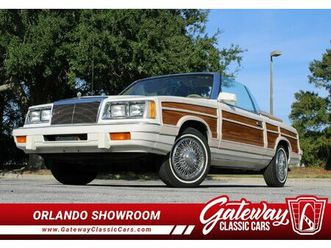 1986 chrysler lebaron markcross for sale