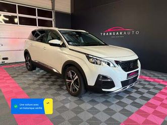 peugeot 5008 business 1.2 puretech 130ch s&s eat6 allure bus - courroie faite - sors de revision peugeot - carplay - attelage