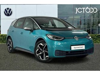 volkswagen id.3 - pro performance 58kwh 1st edition hatchback 5dr electric auto (204 ps)