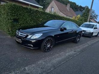 ② mercedes-benz e220 cdi coupé — mercedes-benz — 2ememain