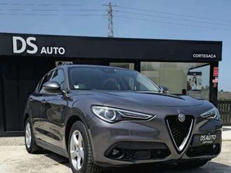 alfa romeo stelvio 2.2 d super at8 nacional. estado igual a novo.