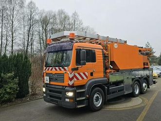 man tga 26.460 wuko do zbierania odpadów czyszczenie kanalizacji kutschke kroll skępe