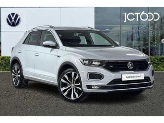 volkswagen t-roc - 1.5 tsi gpf evo r-line suv 5dr petrol manual euro 6 (s/s) (150 ps)