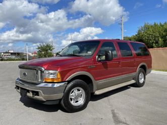 2000 ford excursion ford excursion limited southern owned 2000 v10