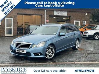 2011 11 mercedes-benz e-class 3.0 e350 cdi v6 blueefficiency sport estate 5dr di