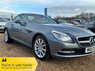 2012 mercedes-benz slk 2.1 slk250 cdi blueefficiency convertible 2dr diesel g-tronic+ euro 5 (s/s...