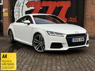 2015 audi tt 2.0 tdi ultra s line coupe 3dr diesel manual euro 6 (start/stop) (184 ps) coupe diesel manual