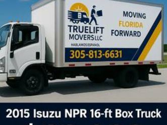 16ft isuzu npr moving or delivery truck