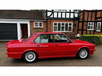1986 bmw m5 rouge manuel, 5 vitesses conduite à droite in...