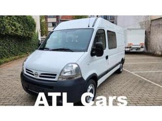② nissan interstar 2.5d|mobilhome|69 000km|chauff. de station. — camionnettes & utilitaires — 2ememain