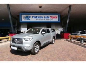 2022 gwm p-series cv 2.0 td dlx 4x4 double-cab