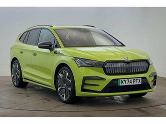 skoda enyaq 250kw vrs 82kwh 4x4 5dr auto