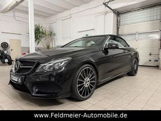 mercedes-benz e 500 cabrio v8*amg*distronic*totw*360°*ahk*19