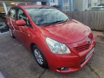 2010 toyota verso 1.8 v-matic tr 5dr mpv petrol manual