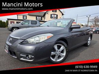 used 2008 toyota camry solara sle v6