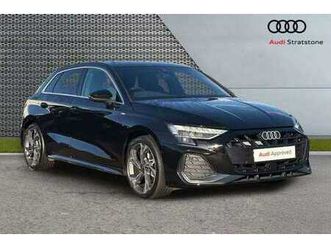 2025 audi a3 30 tfsi s line 5dr s tronic hatchback petrol automatic