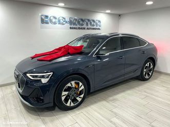 audi e-tron sportback 55 quattro s line