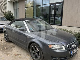 audi a4 cabrio 2.0 tdi automatik