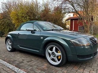 audi tt 8n roadster quattro grünmet, mokassin leder