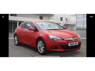 2014 vauxhall astra gtc 1.4t 16v sri 3dr hatchback petrol manual