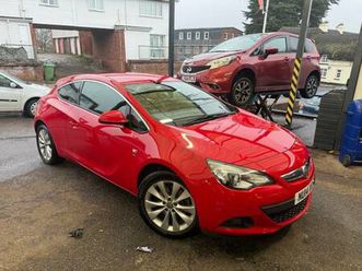 2014 vauxhall astra gtc 1.4t 16v sri coupe 3dr petrol manual euro 5 (start/stop) (120 ps) coupe petrol m...