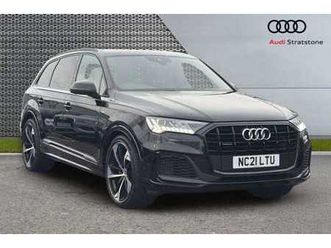 2021 audi q7 55 tfsi quattro black edition 5dr tiptronic estate petrol automatic