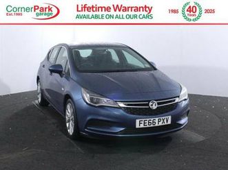 2016 vauxhall astra 1.0t 12v ecoflex energy 5dr hatchback petrol manual