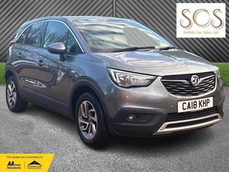 vauxhall crossland x 1.6 turbo d tech line nav 2018