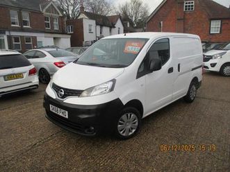 2018 nissan nv200 1.5 dci 110 acenta van euro 6 car derived van diesel manual