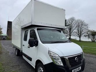 2021 nissan nv400 2.3 dci 150ps h1 tekna double cab chassis chassis cab diesel manual