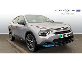 citroen c4 x 50kwh shine fastback 4dr electric auto (7.4kw charger) (136 ps)