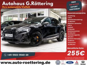 audi e-tron sportback 55 quattro s line matrix+kamera