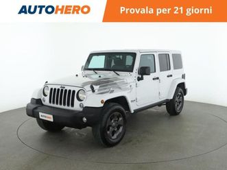 wrangler 3ª serie wrangler unlimited 2.8 crd dpf sahara auto