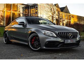 2019 mercedes-benz c-class 4.0 c63 amg s (premium plus) coupe 2d