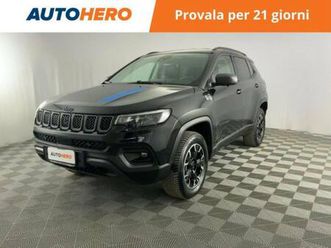 compass 2ª serie compass 1.3 turbo t4 240 cv phev at6 4xe trailhawk
