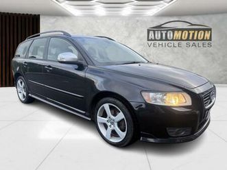 volvo v50 2.0 r-design black manual petrol 2011