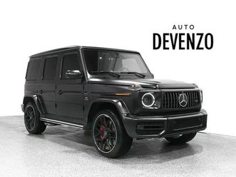 2021 mercedes-benz g-class g63 amg night black g manufaktur magn