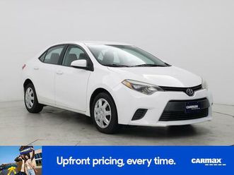 used 2016 toyota corolla le