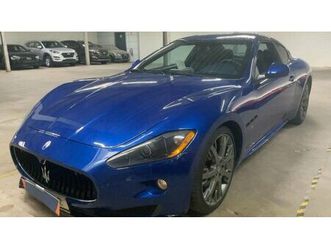 2011 maserati granturismo sport gt a vendre